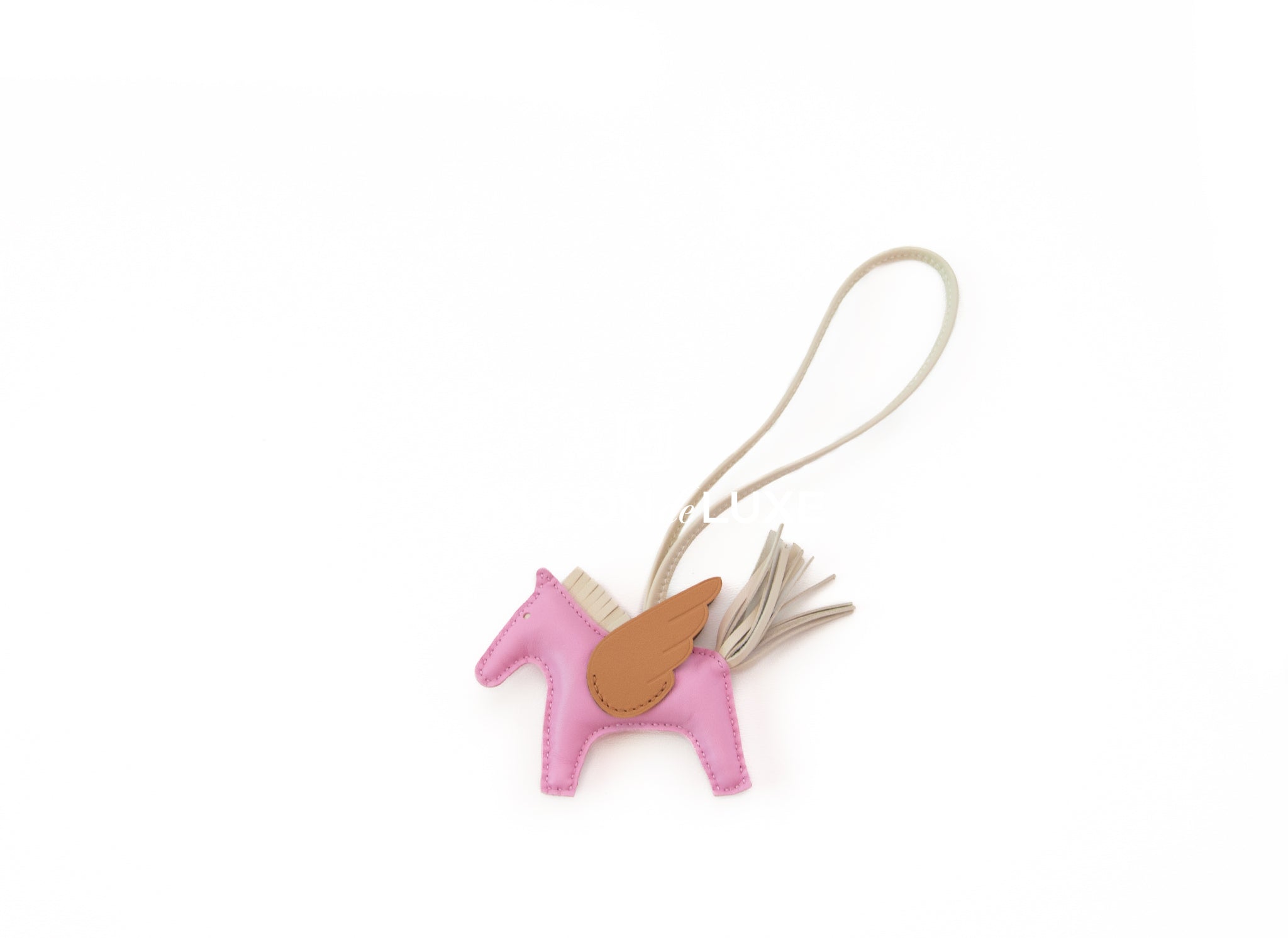 Hermes Rodeo PM Bag Charm Rose Azalee Pink – Mightychic