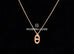 Hermes Rose Gold Farandole Pendant Necklace