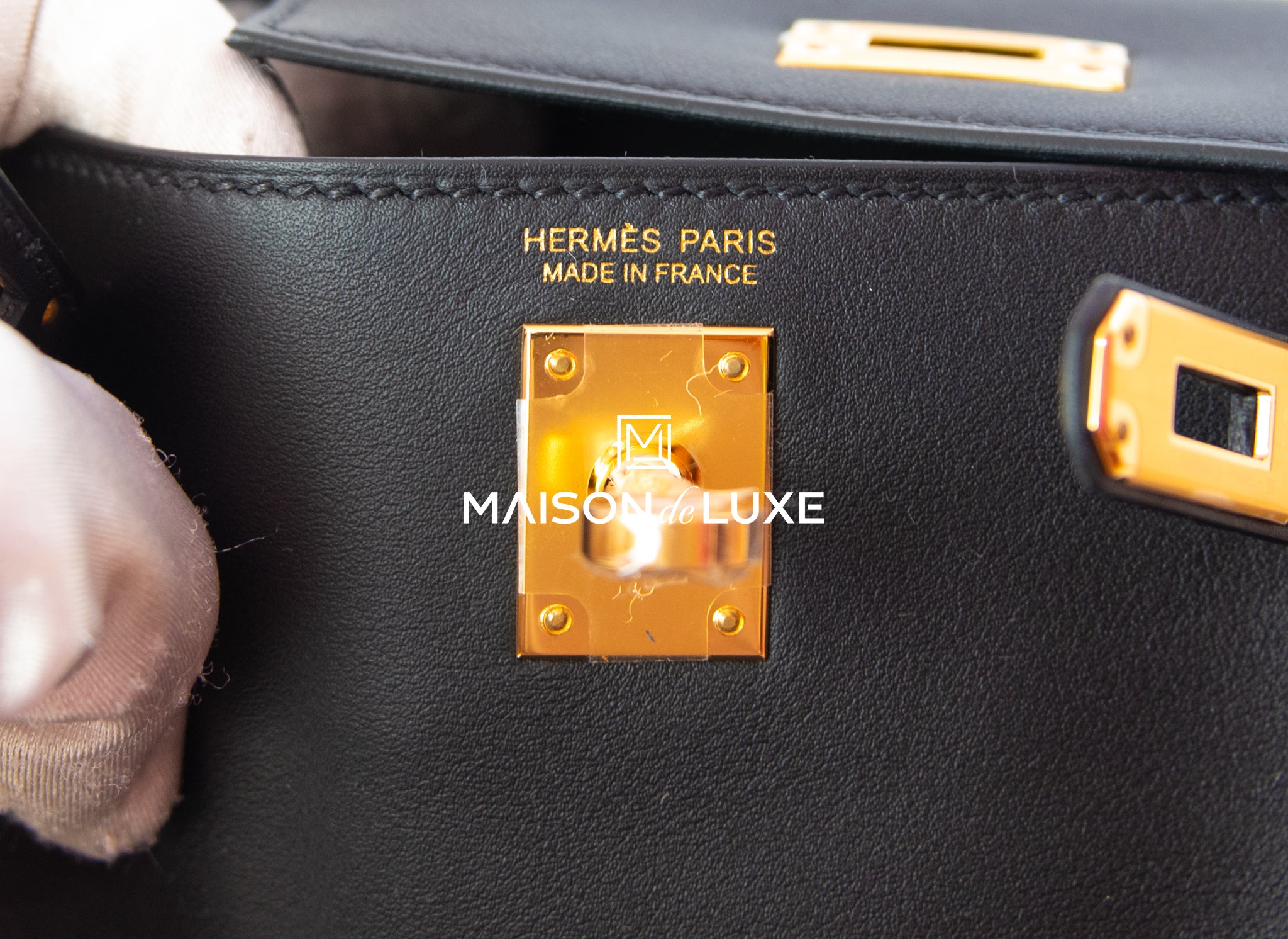 hermes mini kelly backpack Hermes Kelly Jump Backpack Black Swift Gold Hardware Bag – MAISON de LUXE