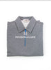 Hermes Gris Half Zip Polo Shirt M