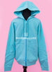 Hermes Celadon Zipped Hooded Sweater M