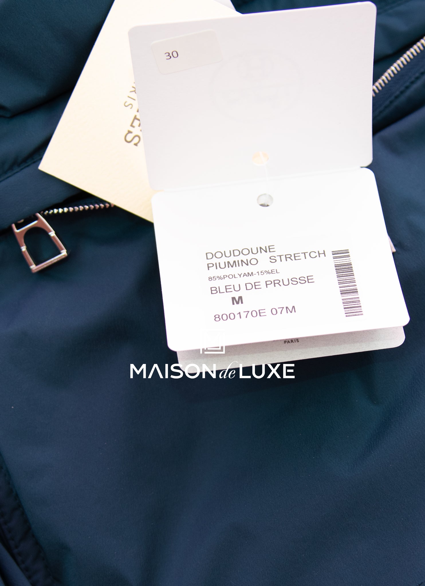 Hermes Bleu de Prusse Piumino Puffer Coat Medium – MAISON de LUXE