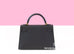 Hermes Mini Kelly II 20 Black Epsom Gold Hardware