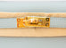 Hermes Mini Kelly II 20 Blue Glacier Epsom Gold Hardware