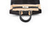 Hermes Birkin 25 Black Shiny Lizard Palladium Hardware