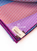 Hermes "Le saut H" Purple Twill Silk 90 cm Scarf