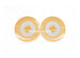 Hermes Classic Mosaique au 24 Gold Dessert Plate