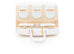 Hermes Neige Faubourg Birkin 20 White Matte Alligator Handbag