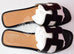 Hermes Womens Black Oran Sandal Slipper 36 Shoes - New - MAISON de LUXE - 3