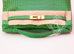 Hermes Cactus GHW Crocodile Mini Kelly Pochette Clutch