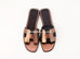 Hermes Women's Dore Oran Sandal Slipper 37 Shoes