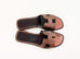 Hermes Women's Dore Oran Sandal Slipper 37 Shoes