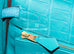 Hermes Blue Paon & Bleu Saint CYR HSS Crocodile Kelly 25 Handbag