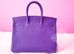 Hermes Iris Purple + Gris Gray Bicolor Togo Birkin 35 cm - New - MAISON de LUXE - 4