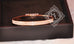 Hermes Rose Gold Pave 3.15 CT 499 Diamond Kelly Bracelet Bangle SH - New - MAISON de LUXE - 9