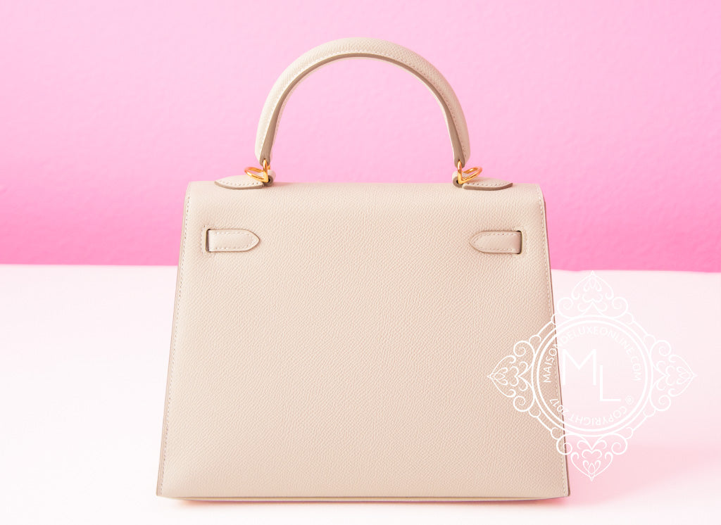 hermes kelly 25 craie epsom ghw sold – Ruelamode