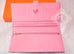 Hermes Rose Confetti Chevre Bearn Long Wallet - New - MAISON de LUXE - 4