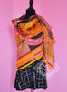 Hermes Cashmere 140 GM Della Cavalleria Soleil Gold Shawl Scarf - New - MAISON de LUXE - 5