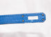 Hermes Blue Izmir GHW Epsom Mini Kelly Pochette Clutch