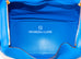 Hermes Blue Hydra Clemence Lindy 30 Handbag