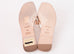 Hermes Womens Gold Oran Sandal Slipper 36.5 Shoes