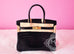 Hermes Noir Black GHW Niloticus Crocodile Birkin 30 Handbag - New - MAISON de LUXE - 1