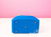 Hermes Blue Hydra Clemence Lindy 30 Handbag