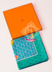 Hermes Green Twill Silk 90 cm Bateau Fleuri Scarf