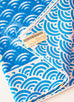 Hermes Blue Yellow Twill Silk 90 cm Bateau Fleuri Scarf