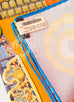 Hermes Orange Twill Silk 90 cm Parures De Samourais Scarf