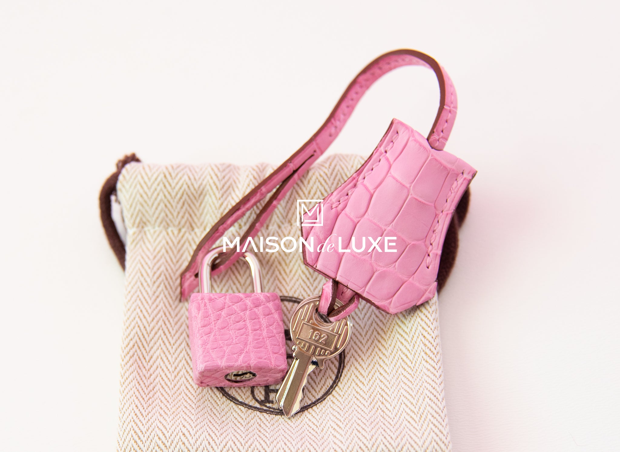 Hermes 5P Bubblegum Pink Crocodile Alligator Kelly 25 Handbag Bag