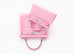 Hermes 5P Bubblegum Pink Crocodile Kelly 25 Handbag