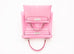 Hermes 5P Bubblegum Pink Crocodile Kelly 25 Handbag