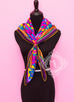 Hermes Purple Pink Twill Silk 90 cm Le Fil d'Ariane Scarf