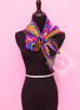 Hermes Purple Pink Twill Silk 90 cm Le Fil d'Ariane Scarf