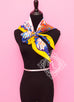 Hermes Jaune Vif Twill Silk 90 cm Flamingo Party Scarf