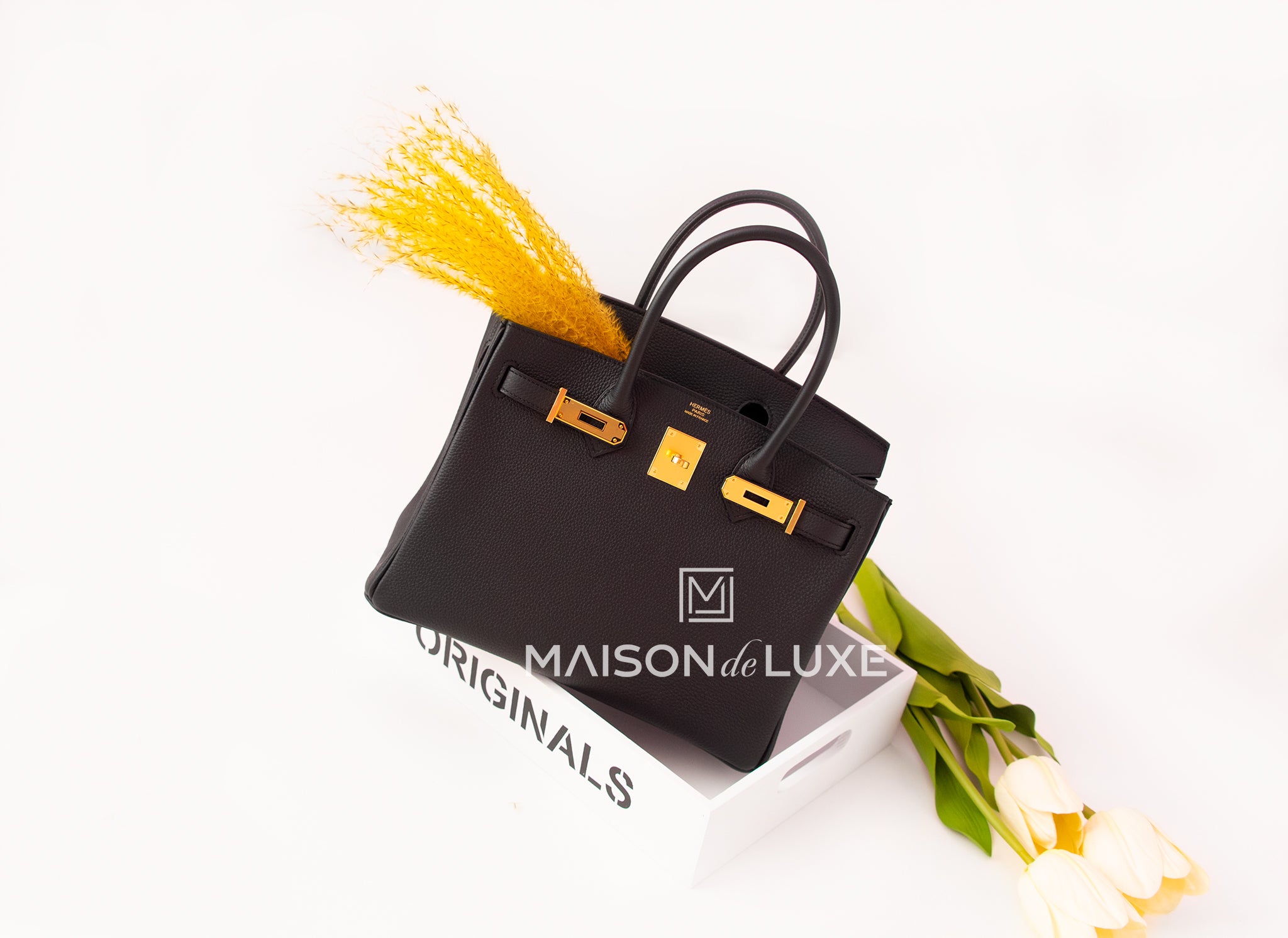 birkin 30 black epsom