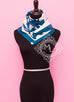 Hermes Green Twill Silk 90 cm Harnais de Cour Tattoo Scarf