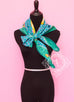Hermes Green Twill Silk 90 cm Bateau Fleuri Scarf
