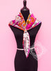 Hermes Pink Twill Silk 90 cm Sieste au Paradis Scarf