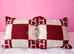 Hermes Classic Red Bordeaux Wool Cashmere Avalon Cushion Pillow - New - MAISON de LUXE - 1