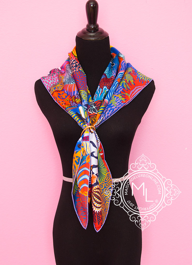 Hermes scarves: it's hip to be square