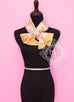 Hermes Peach Twill Silk 90 cm Fouets et Badines Scarf