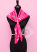 Hermes Pink Fuchsia Twill Silk 90 cm In The Pocket Scarf