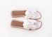 Hermes Women's White Oran Sandal Slipper 37 Shoes