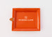 Hermes Classic Orange Chakor Lacquered Change Tray