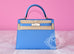 Hermes Baby Blue Paradise GHW Epsom Sellier Kelly 28 Handbag - New - MAISON de LUXE - 1