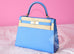 Hermes Baby Blue Paradise GHW Epsom Sellier Kelly 28 Handbag - New - MAISON de LUXE - 2