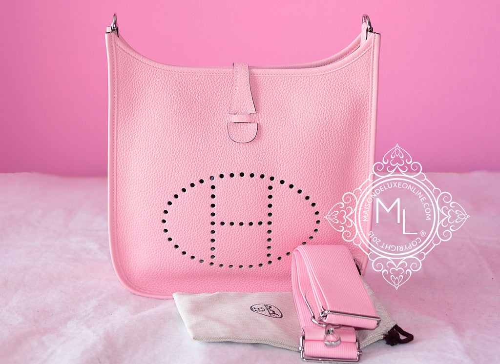 hermes-evelyne-bag – Partial to Pink