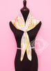 Hermes "The Horsawards" Purple Gold Twill Silk 90 cm Scarf